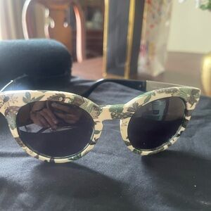 Tory Burch Floral Sunglasses -